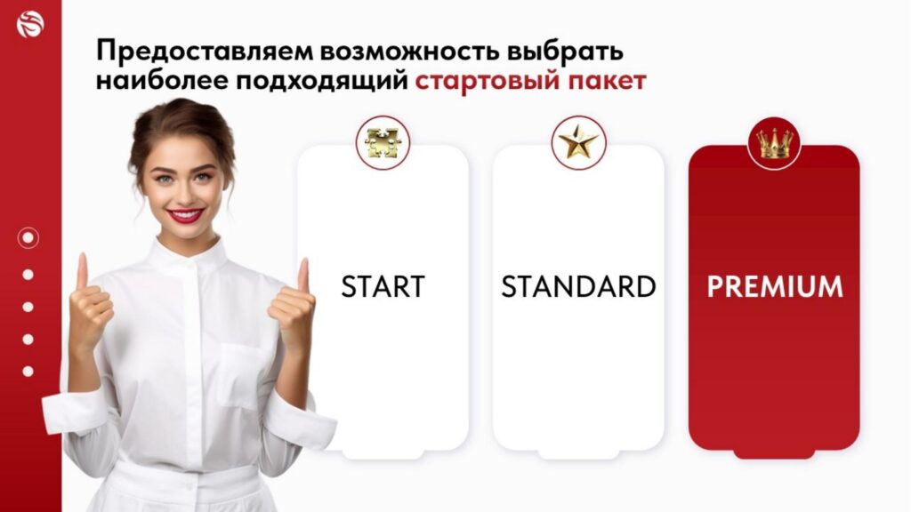 Предоставляем выбрать наиболее подходящий стартовый пакет START STANDART PREMIUM Предоставляем выбрать наиболее подходящий стартовый пакет START STANDART PREMIUM
