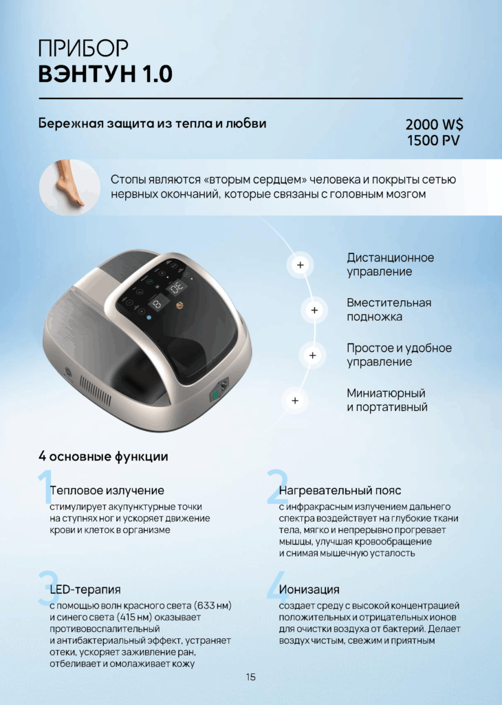WHIEDA ПРИБОР ВЭНТУН 1.0 ВИЕДА WHIEDA ПРИБОР ВЭНТУН 1.0